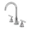 Kingston Brass FSC8921CML Manhattan Widespread Bathroom Faucet W/ Brass Pop-Up, Chrome FSC8921CML - alternate 1